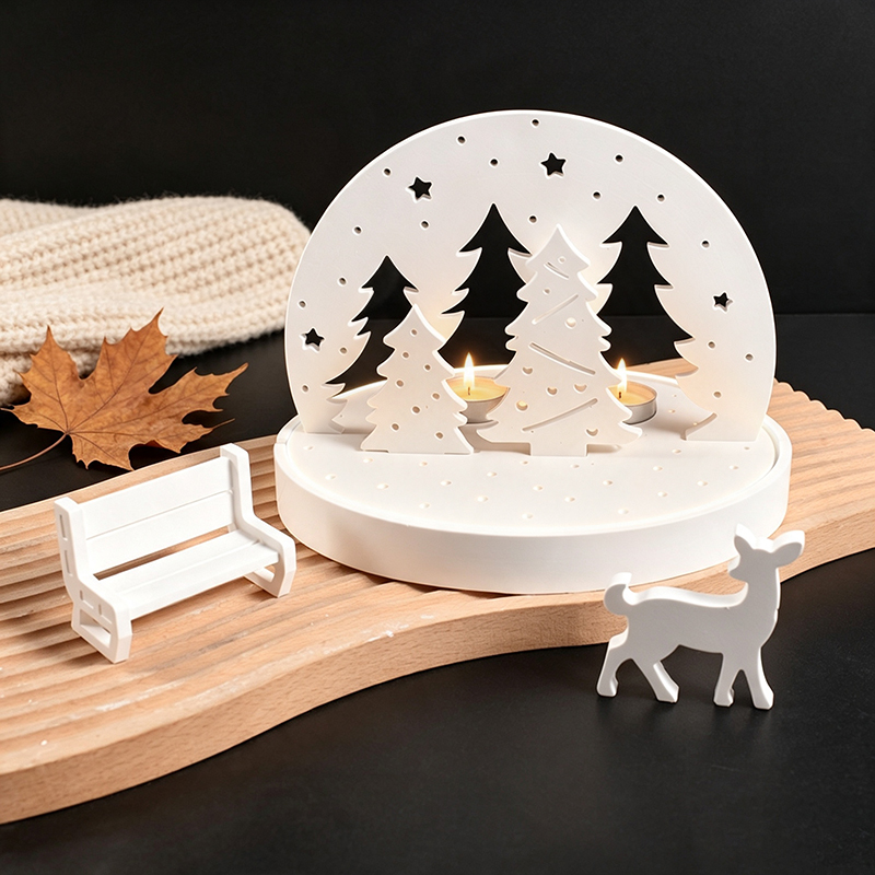 Candle Making Kit - Силиконовые формы для подсвечников в виде