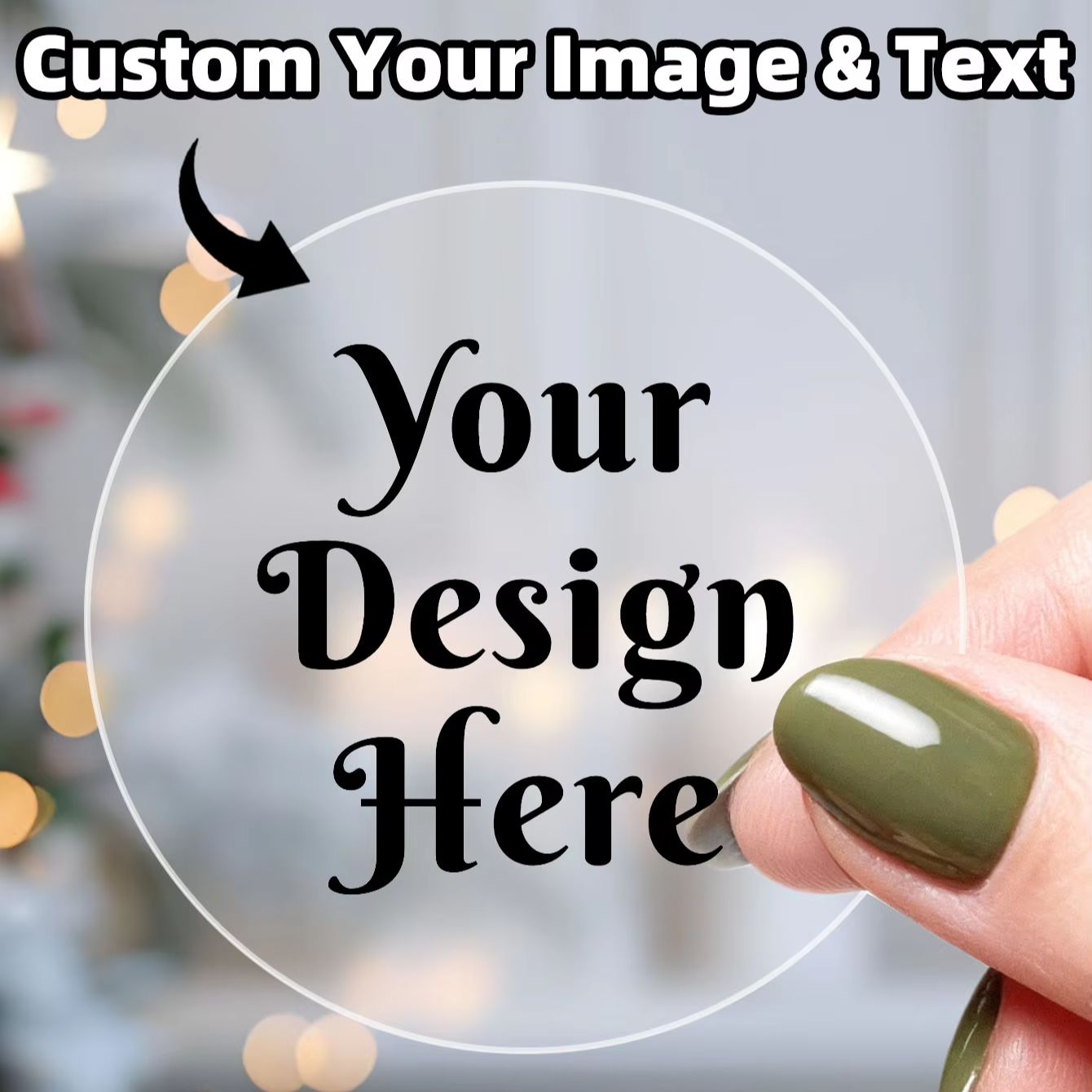 1-180 шт. круглых водонепрониц – обзор и цена Label Sticker Round
