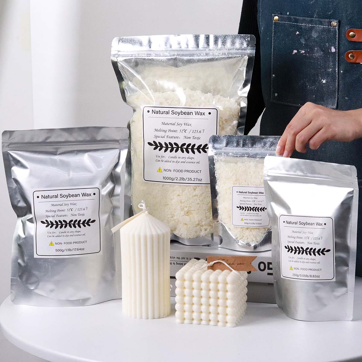 100/250/500/1000 г натуральный – обзор и цена Candle Making Kit