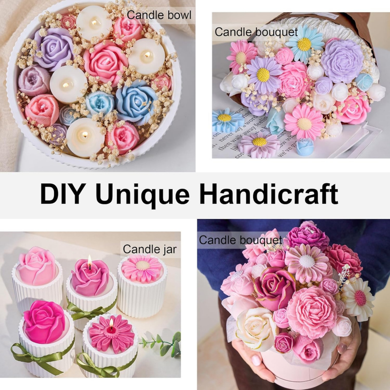 Набор из 5 форм для свечей в в – обзор и цена Candle Making Kit