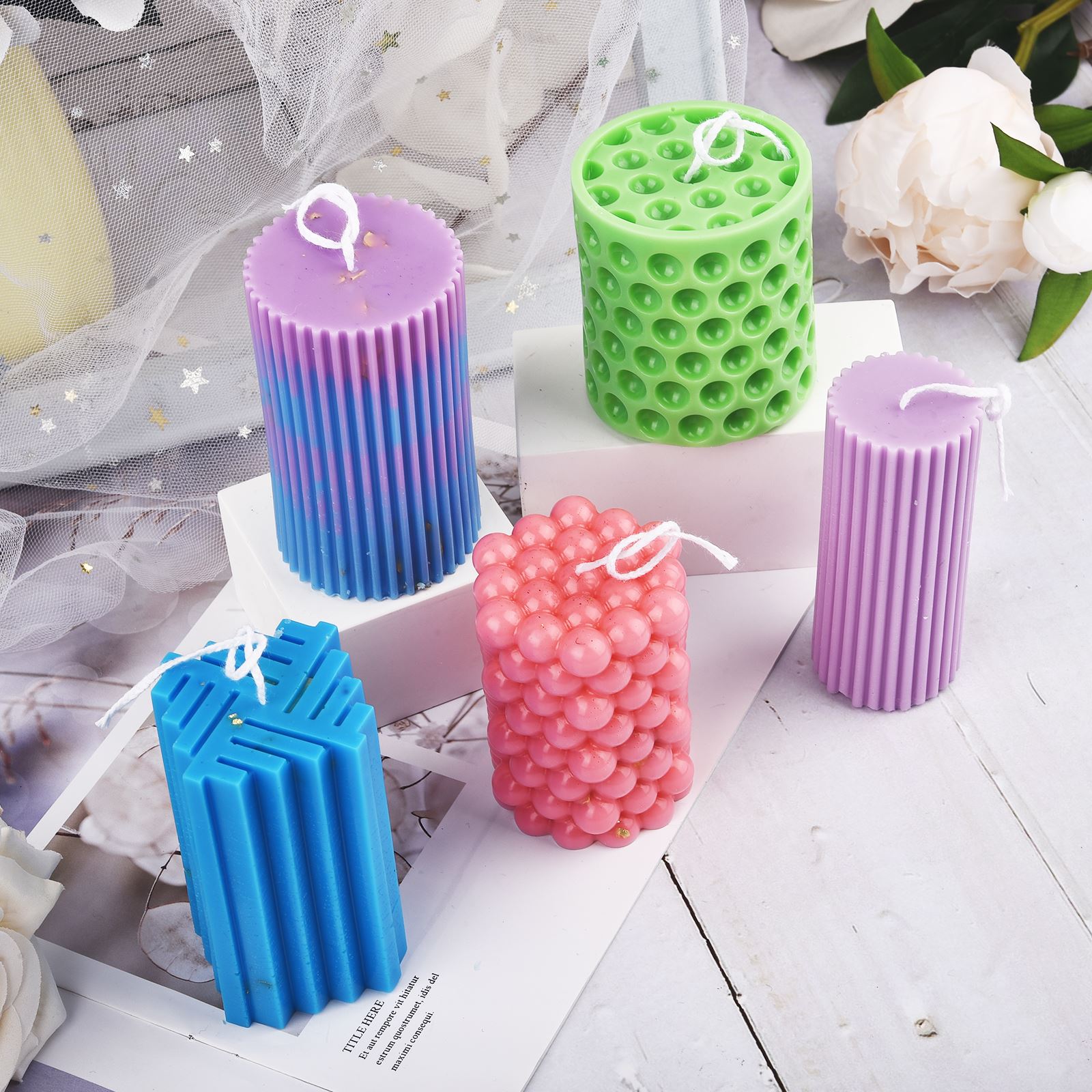 2 г краситель восковая свеча в – обзор и цена Candle Making Kit