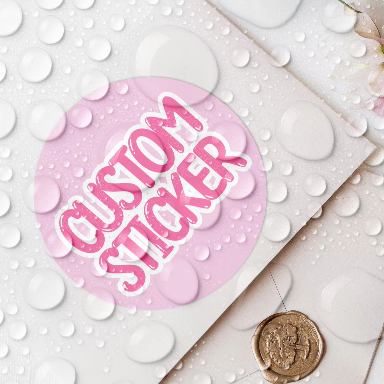 1-150 шт. круглых водонепрониц – обзор и цена Label Sticker Round